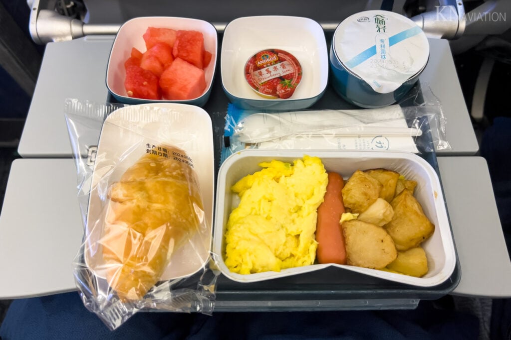 Air China Long-haul Economy Class Breakfast