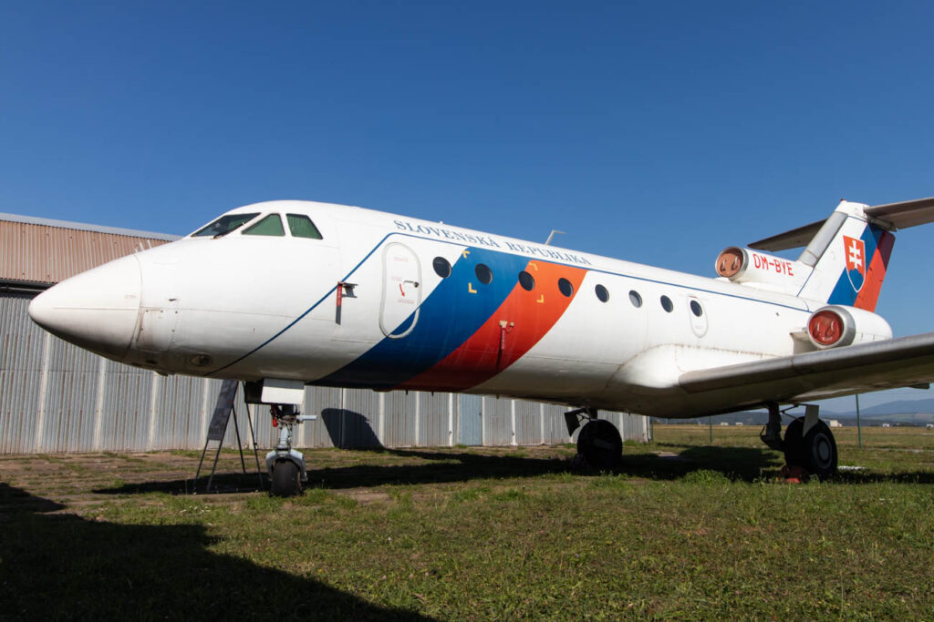 Yak-40 in Kosice Aviation Museum