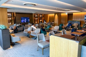 Domestic Asiana Lounge at Seoul Gimpo Seating