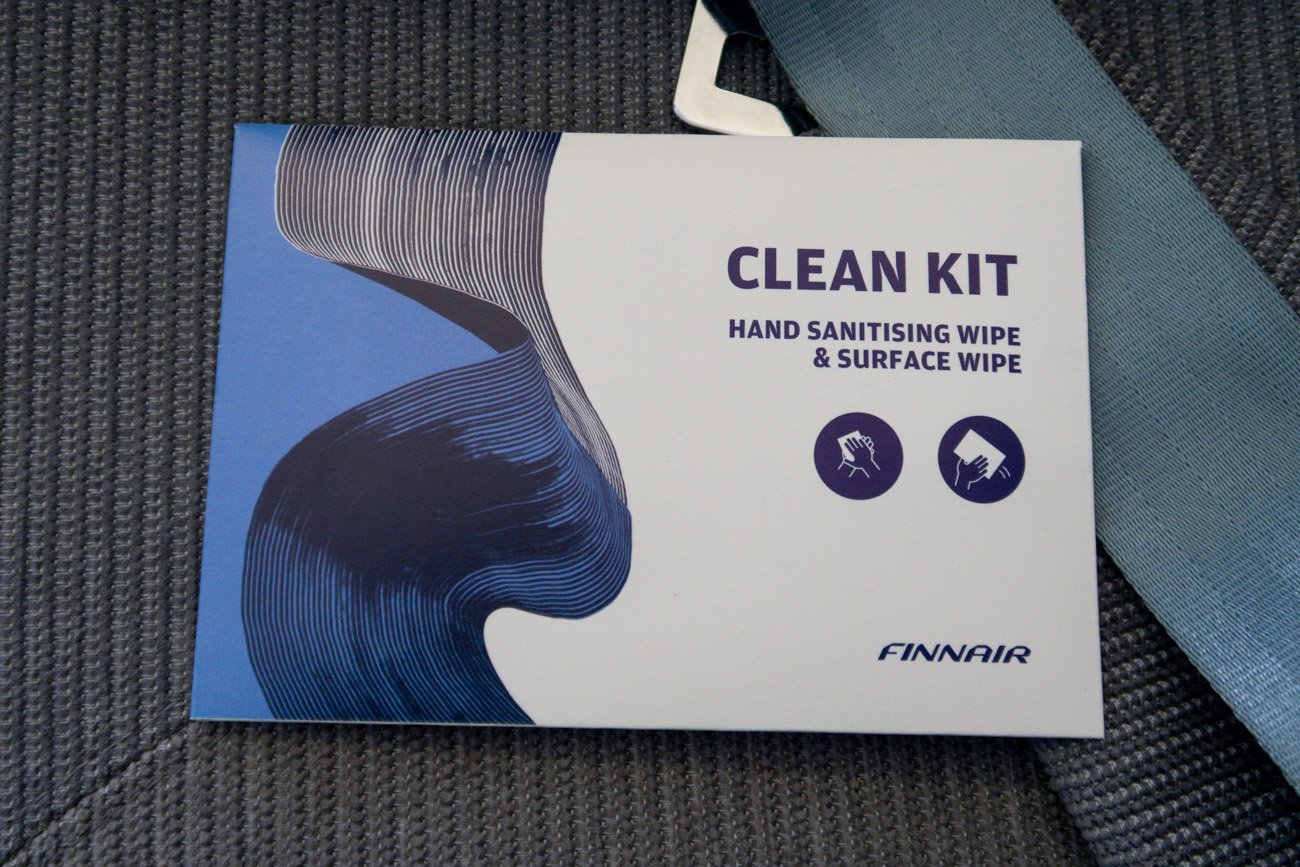 Finnair COVID-19 Clean Kit