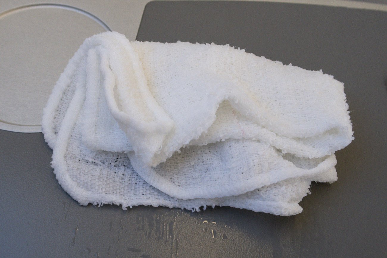 Finnair Short-Haul Business Class Hot Towel