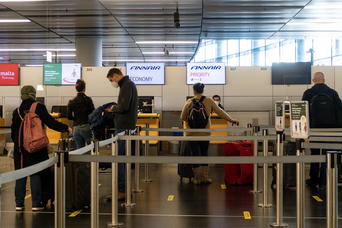 Finnair Check-in Counters