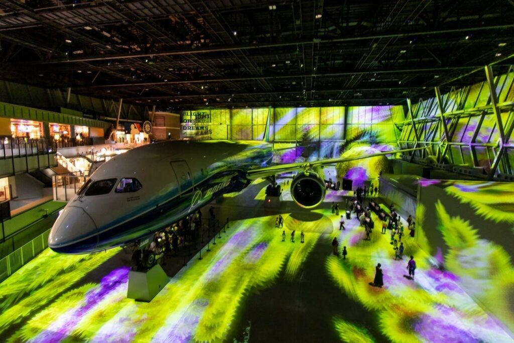 787 Projection Mapping