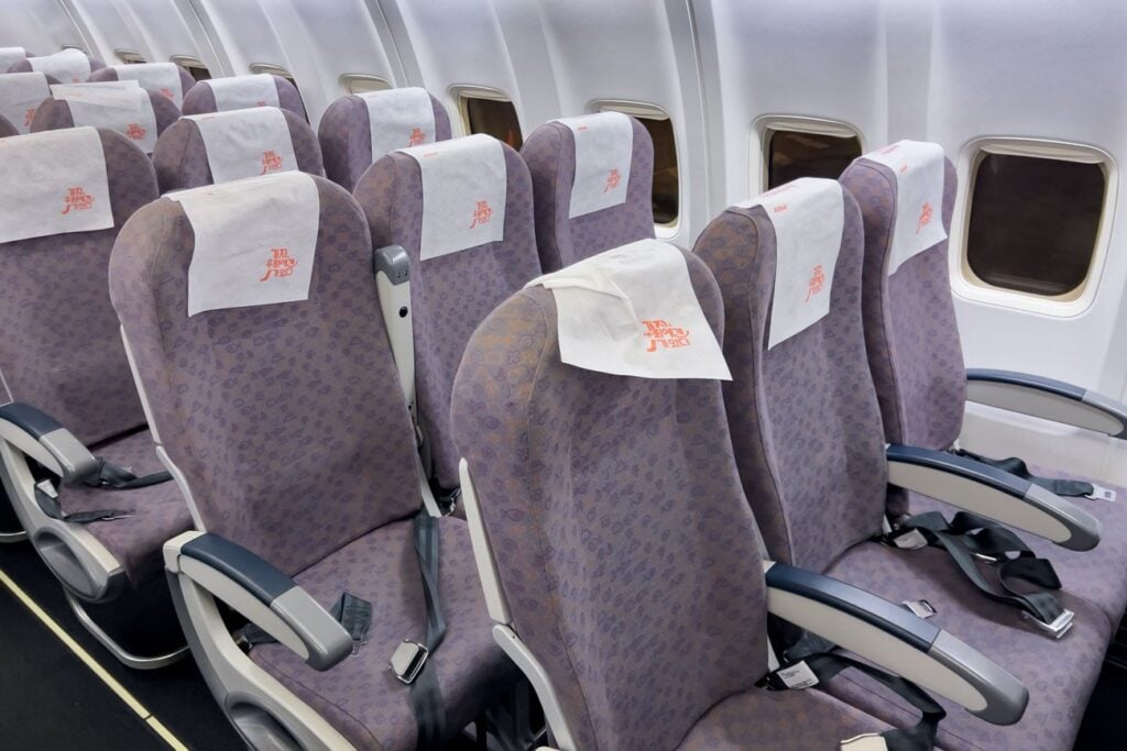 Jeju Air 737-800 Economy Class Seats