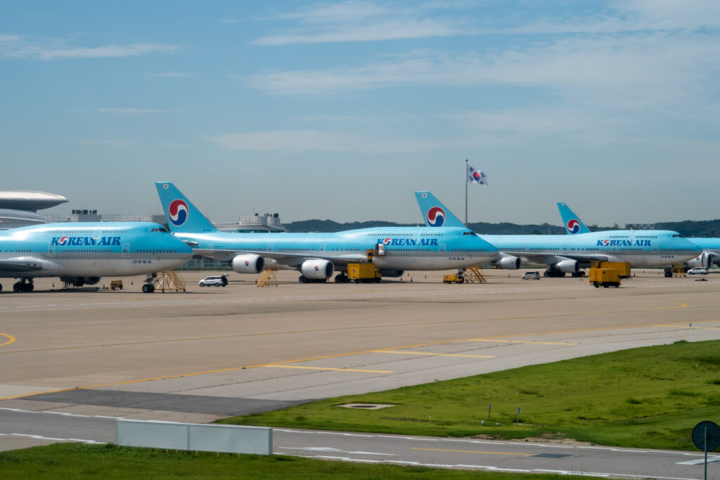 Korean Air 747s at Seoul Incheon