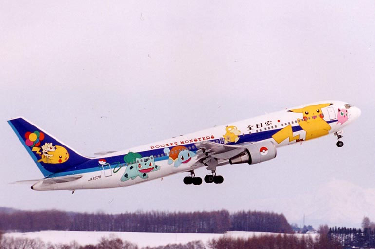 ANA Pokemon Jet 1998 Boeing 767