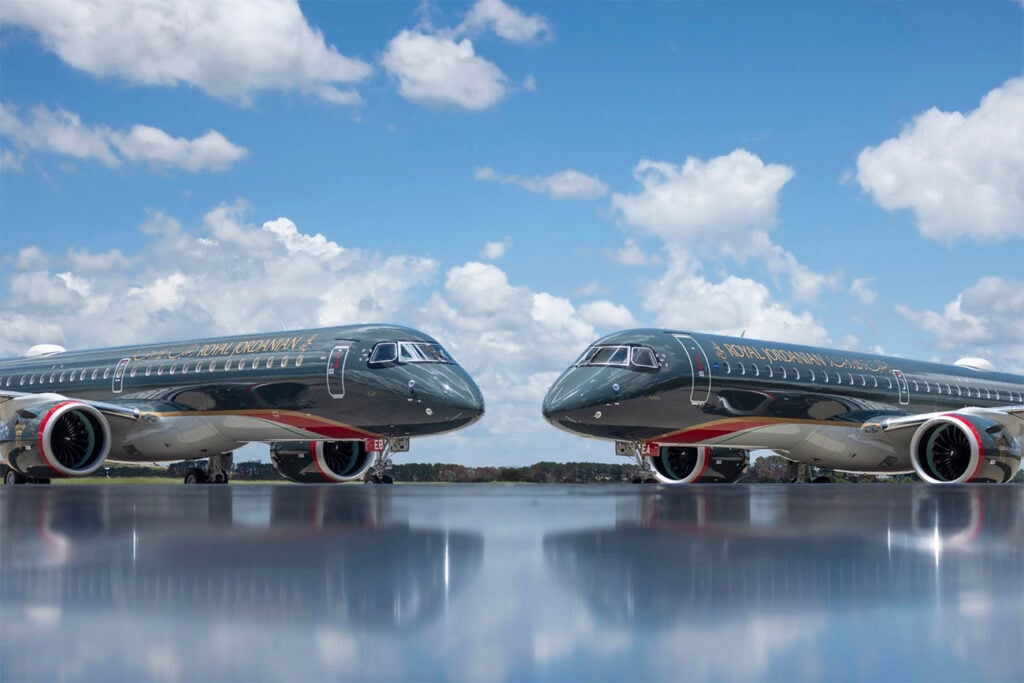 Royal Jordanian E195-E2